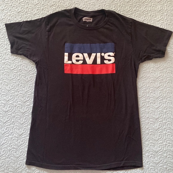 Black Levi’s T-Shirt - Picture 1 of 2